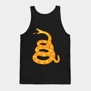 Grassless Yellow Gadsden Snake Tank Top